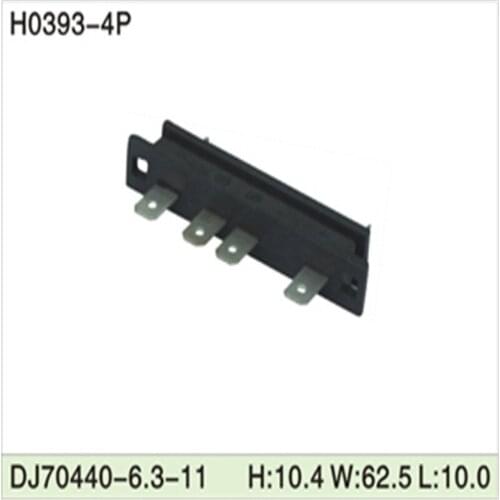 Free shipping 500pcsDJ70440-6.3-11 4Pin 6.3mm AMP Car Electrical Wire Connectors for VW,BMW,Audi,Toyota,NISSAN AND other