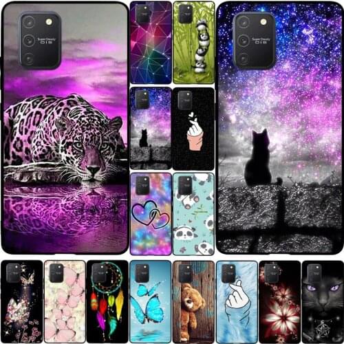 For Samsung Galaxy S10 Lite Case Cover SM-G770F/DS Silicone Soft TPU Back Cover For Samsung Galaxy A91 Case Cute Cartoon Pattern