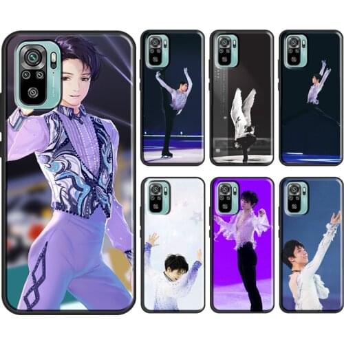 Japanese Skating Prince Yuzuru Hanyu For Xiaomi Redmi Note 9 7 8 10 Pro Note 9S 8T Cover For Redmi 9C 9 9T 6A 7A 8A 9A Case