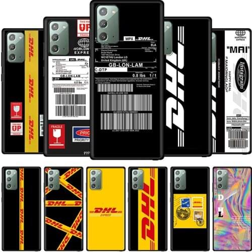 Dhl Express Cell Phone Case for Samsung Galaxy Note 20 Ultra 10 Lite 5G 9 8 S21 Plus Mobile Phones Cover Coque