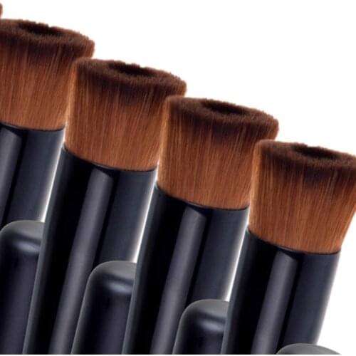 1PCS BB Foundation Brushes Fashion Makeup Tool Face Powder Cosmetic Soft Brush Liquid Blush Brush With Wooden handle Brush