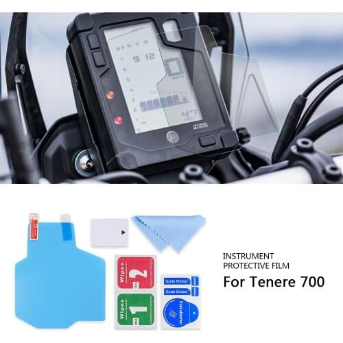 Motorcycle Scratch Cluster Screen Dashboard Protection Instrument Film For YAMAHA Tenere 700 Tenere700 T700 XTZ 700 2019 2020