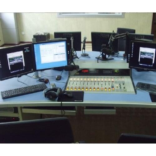 Radio Digital Broadcast Live Studio System Equipments Complete Set