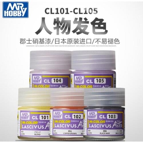 10ml MR.HOBBYModel paint CL101~111 character Beautiful girl Hair color Oil paint