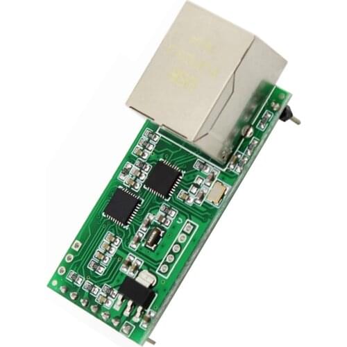 Hotselling USR-TCP232-T2 Tiny Serial Ethernet Converter Module Serial UART TTL to Ethernet TCPIP Module Support DHCP and DNS