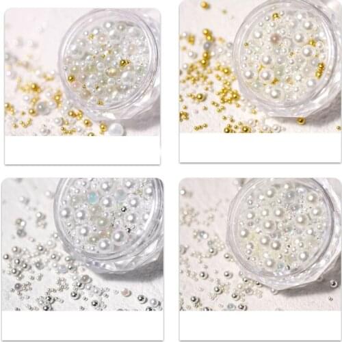 MANZILIN Pearls For Nail Design