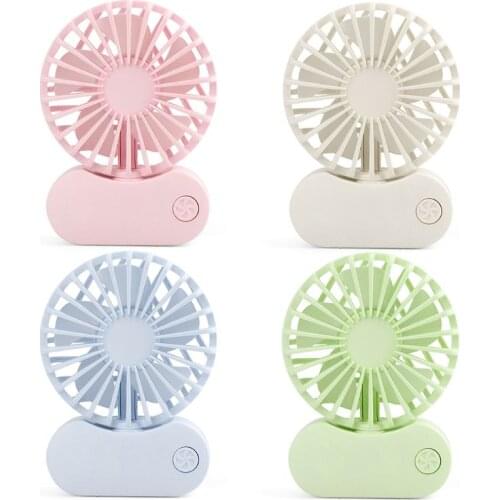 Mini USB Desktop Fan Personal Portable Cooling Fan Rotation Adjustable Angle for Office Household Traveling Car Gentle Mute