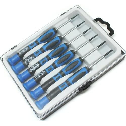6 In 1 Precision Screwdriver Set CR-V Torx Mini Screwdrivers Multi-function Screw Driver Screw-driving Tools T5 T6 T7 T8 T9 T10
