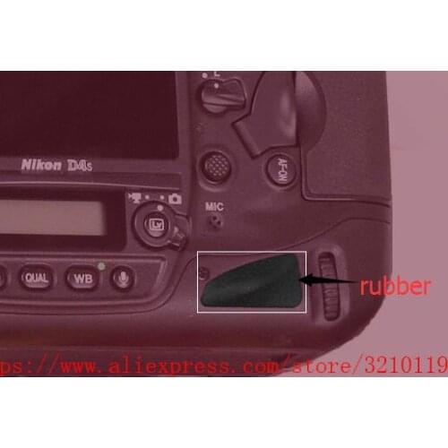 New original rubber for nikon D4 D4s D5 back trim leather triangle Thumb rubber SLR digital repair part