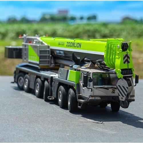 Original factory 1:50 high quality Diecast Zoomlion QAY220 Truck crane models for Chiristmas gift, collection