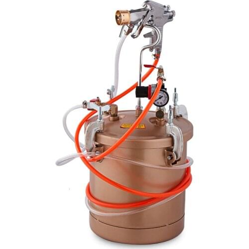 10L water-in-water colorful paint spray gun, exterior wall imitation stone paint spray paint pressure bucket, paint spray gun
