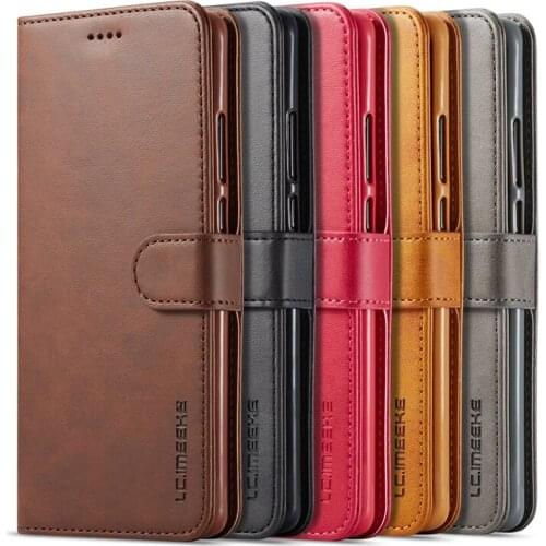 Luxury Anti-Shock Flip Magnetic PU Leather Phone Cover For Huawei P30 Pro Wallet Card Slots for Huawei P30 Case