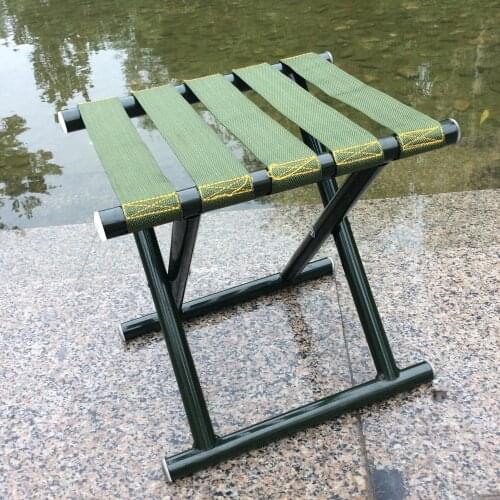Outdoor Hiking Travel Portable Chair Super Strong Folding Stool Heavy Duty Seat