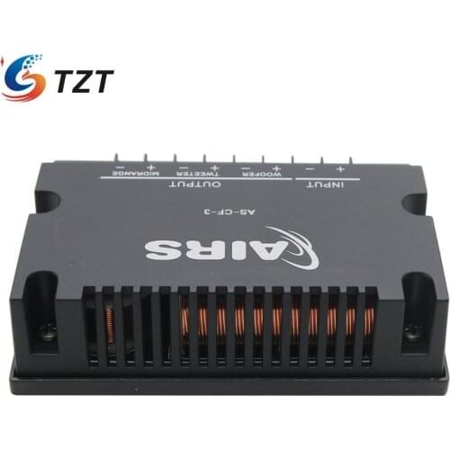 TZT HiFi 3-way Car Speaker Frequency Divider Tweeter/Mid/Woofer Crossover 200W