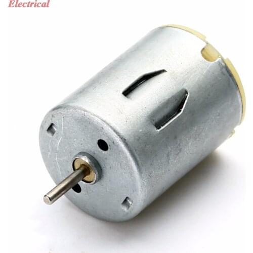 1PC Mini R280 Carbon Brush DC Motor High Speed Strong Magnetic Toy Boat Plane Car Model DIY Micro Motor DC 3-12V 5000-15000RPM
