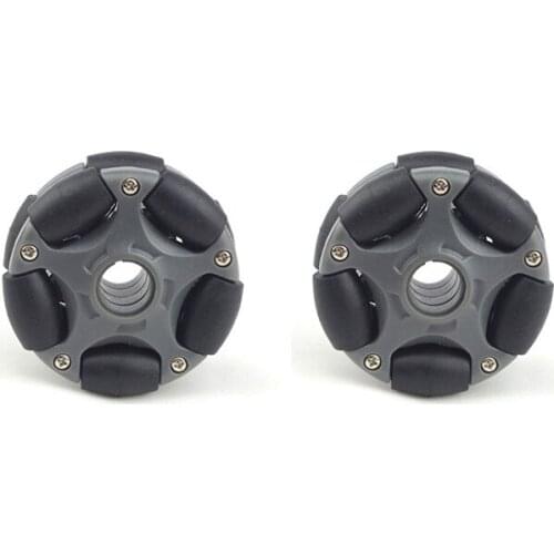 2Pcs 58mm Plastic Omni Wheel for Robot Kit Servo Motor Omni Wheel 14135