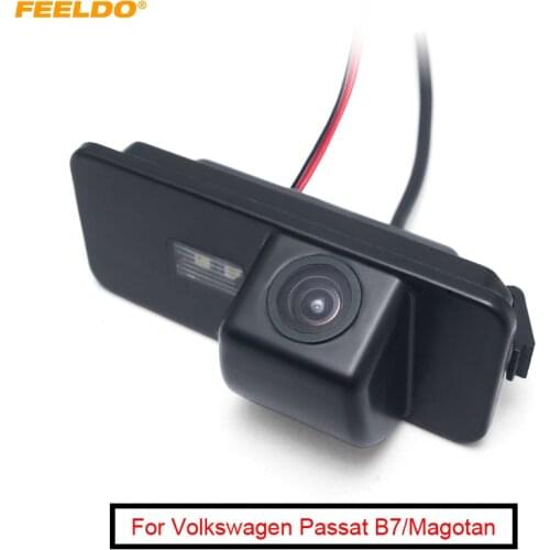 FEELDO 1Set Car Rear View Parking Camera For Volkswagen Passat B7/Magotan/Golf/Phaeton/Passat CC/Scirocco/Polo/Superb #FD1724