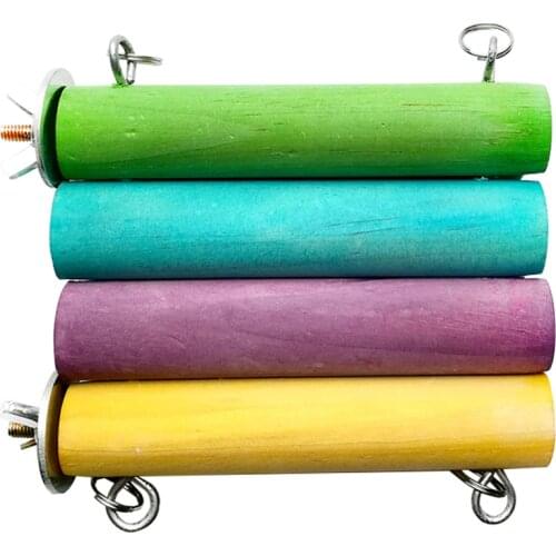 Legendog Small Animal Wood Platform Versatile Hamster Parrot Cage Stand Hamster Play Stand Funny Training Toys Cage Decor