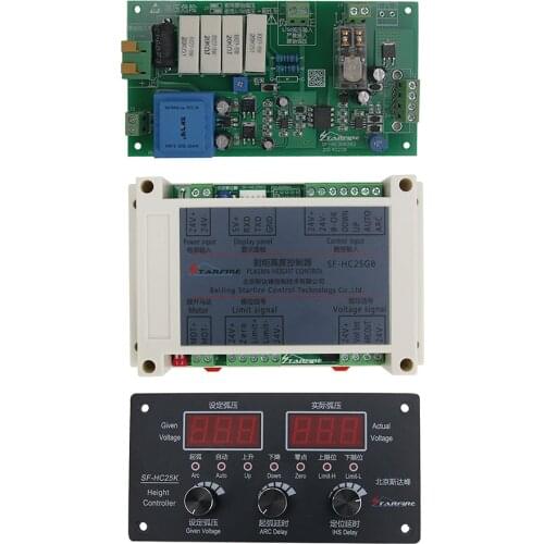 Plasma Torch Height Controller Plasma THC w/ Encoder Knobs For CNC Plasma Cutting Machines SF-HC25K