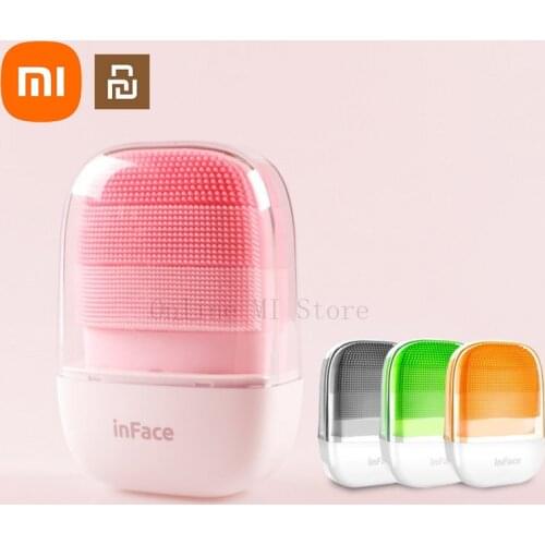 Xiaomi Youpin inFace Smart Sonic Clean Electric Deep Facial Cleaning Massage Brush Wash Face Care Cleaner Rechargeable