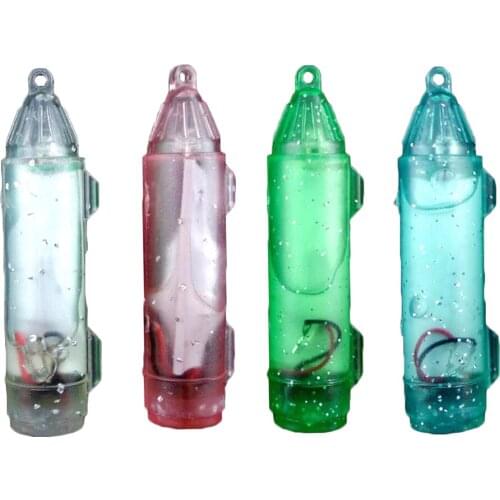 4 colors Mini fishing small light lighting 7cm LED deep underwater eye shape fishing squid fishing bait