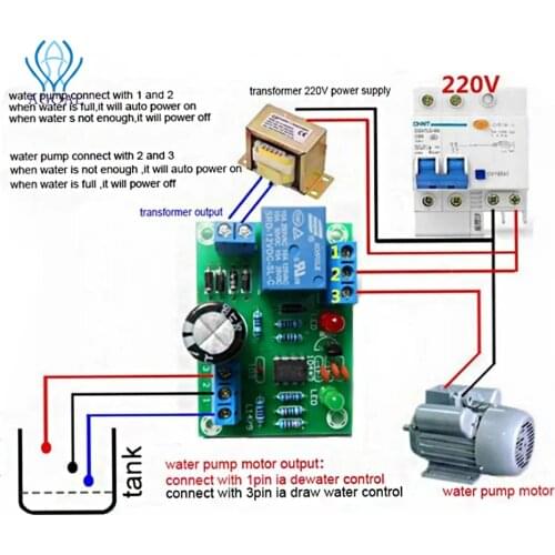 Liquid Level Controller Sensor Module Water Level Detection Sensor DIY Kit DC 12V 10A