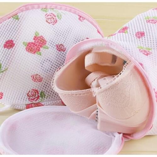 Washing Home Use Mesh Clothing Underwear Organizer Washing Bag Useful Mesh Net Bra Wash Bag zipper Laundry Bag Bathroom Tools