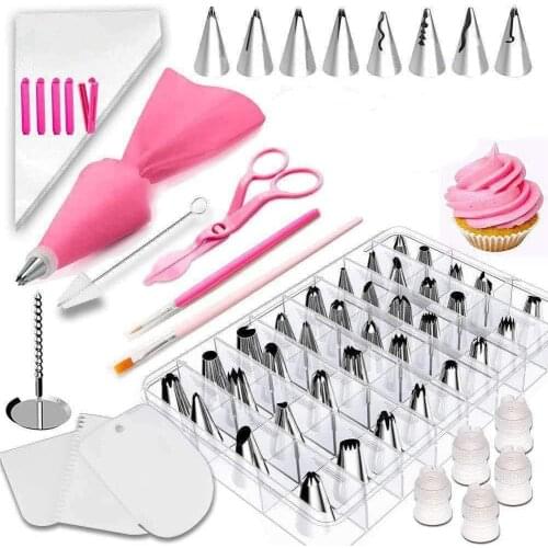 Cake Decorating Supplies Kit,83pcs Cake Decorationg Kit Cupcake Cookie Cake Decorating Set Supplies Kit (83)