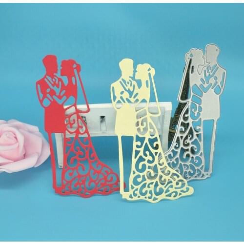 A couple, Valentines Day, a couple, love metal cutting mold, scrapbook, paper gift card, DIY decorative molding template