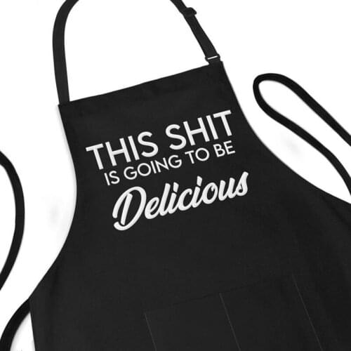 Customize Funny Apron For Men & Women- personalised This Is Going To Be Delicious-Cooking-Chef Gift- Fathers Mothers Day gifts