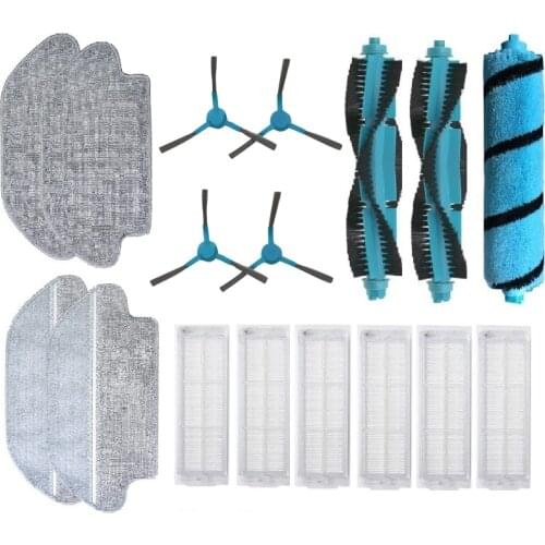 Promotion!Main Brush Side Brush Hepa Filters Kit for Viomi V2Pro Sweeping Mopping Robot Vacuum Cleaner Accessories Spare Parts