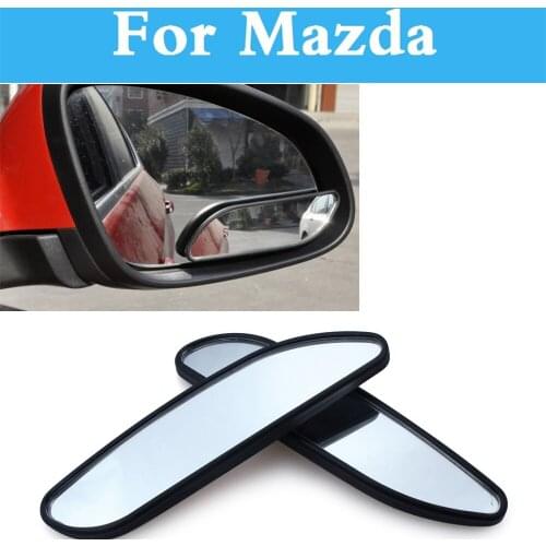 Adjustable Blind Spot Mirror 362 Convex Wide Angle For Mazda 3 Atenza MPS 2 Axela AZ-Offroad Carol CX-3 CX-5 CX-7 CX-9 6