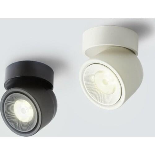 Modern LED Pendant Ceiling free-opening Rotatable LED downlight Shop Room Kitchen Fixtures Hanglamp Luminaire Light