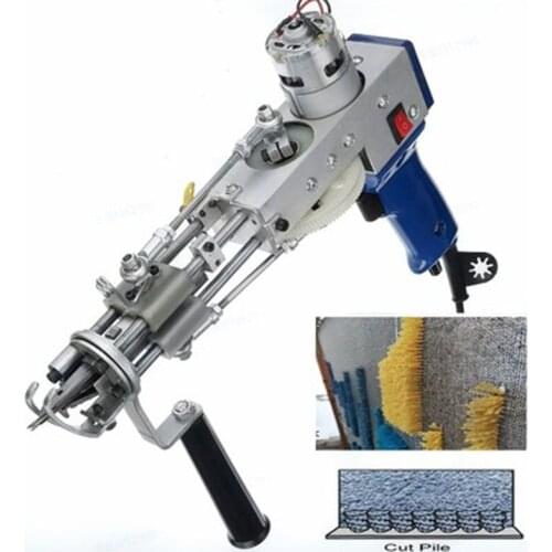 TD-02 Electric carpet tufting gun hand gun Carpet weaving flocking machines Cut Pile