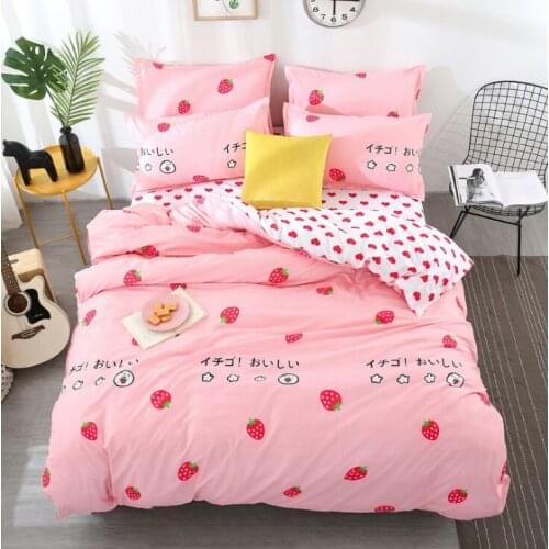 Four seasons Comforter bedding sets duvet cover+Bed linen+Pillow covers 3/4Pcs Twin Full Queen King SizeAB side Bedding Set