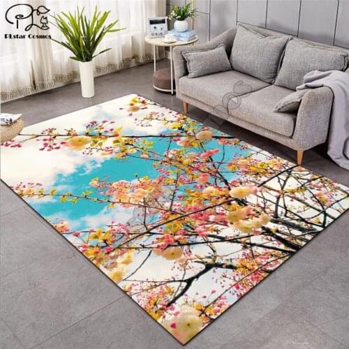 European Style High Quality Flower 3D Carpet For Living Room Rugs Bedroom Anti-Slip Floor Mat Fashion Kitchen Carpet Area Rugs20