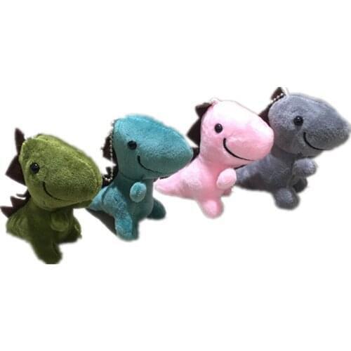 100PCS Mix Colors Little 5-6CM Dinosaur , Gift Small Doll , Wedding Accessories Kids Cute Plush Toy