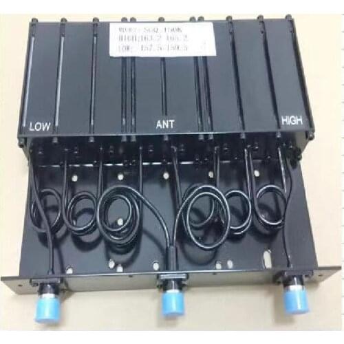 100W VHF 8 Cavity Duplexer N Connector Free Tune Radio Repeater New 137M-180Mhz