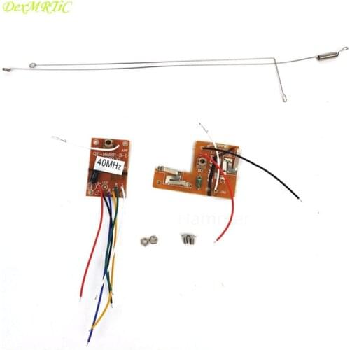 40MHZ DIY Remote Control Antenna PCB Transmitter and Receiver Board Radio System Antennas Device Accessories Aerials