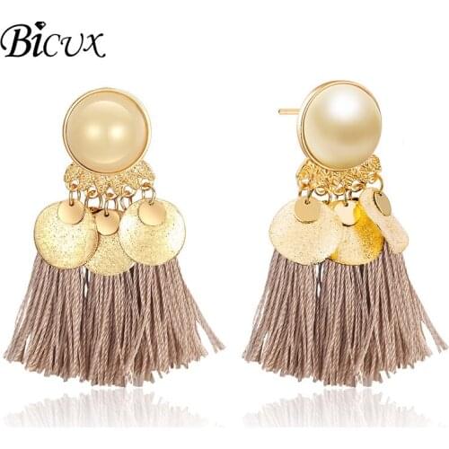 Этнические серьги BICUX China At AliExpress