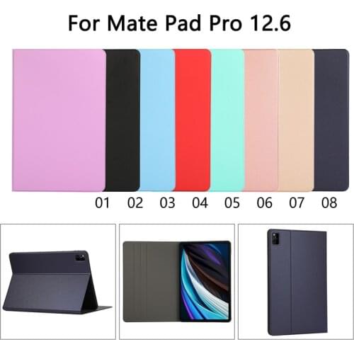 Cover For Huawei Matepad Pro 12.6 Case 2021 Tablet PU Leather Flip Funda For Mate Pad Pro 12.6 inch WGR-W09/W19/AN19 Caqa Etui