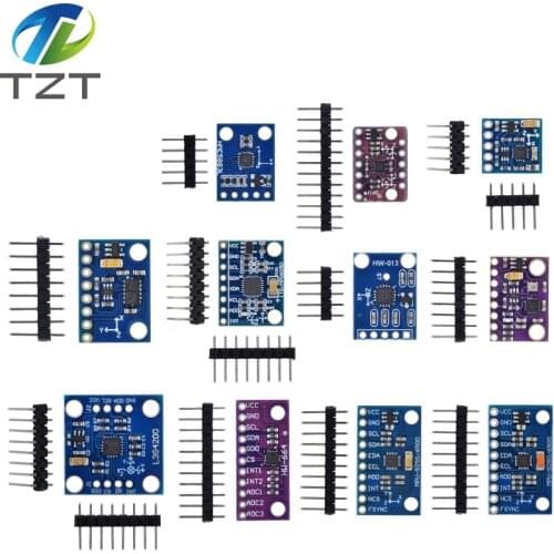 MPU-6050 MPU-9250 BMI160 LSM303DLHC L3G4200D HMC5883L ADXL335 LIS3DSH 3 6 9-Axis Attitude +Gyro+Accelerator+Magnetometer Sensor