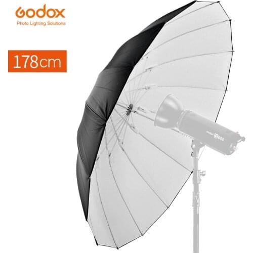 Godox Studio Photogrphy 70" / 178cm White Black Reflective Umbrella Lighting Light Umbrella