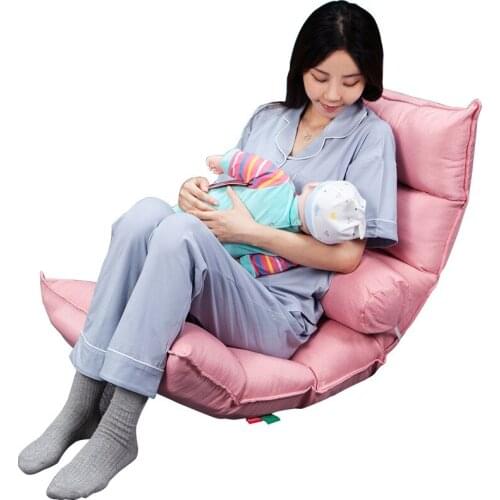 Creative Folding Lazy Sofa Tatami Foldable Single Casual Breast-feeding Recliner Kids Sofa Chair for Kids Living Rrom Furniture