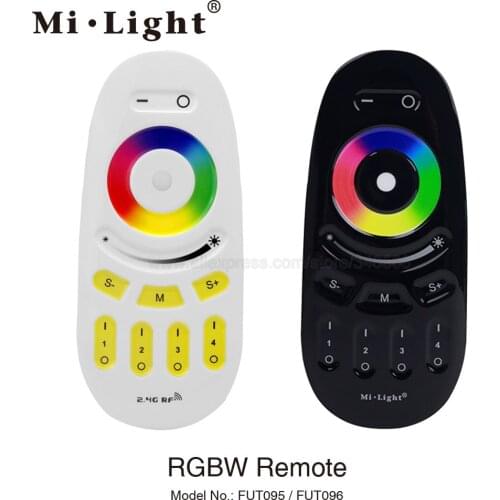 Mi.Light 2.4G RF 4-Zone Wireless Touch Screen RGB RGBW LED Remote Controller FUT095 FUT096 for Miboxer RGB RGBW Product