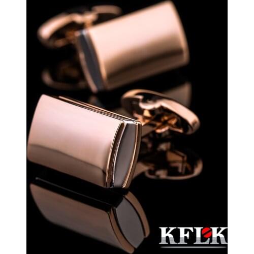 KFLK Jewelry French Shirt Fashion Cufflinks for Mens Brand Cuff links Button male High Quality guests 2017 New Arrival