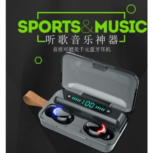 2200mahTws bluetooth 5.0 fones de ouvido caixa carregamento sem fio fone 9d estéreo esportes à prova dwaterproof água fones com