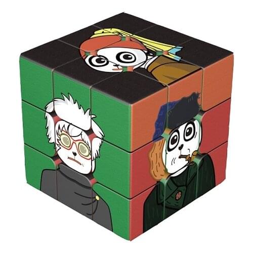 New Arrivial 3x3x3 Magic Speed Cube 3x3 uv print cube PhotoCube customized collect cubo magico for Children gift