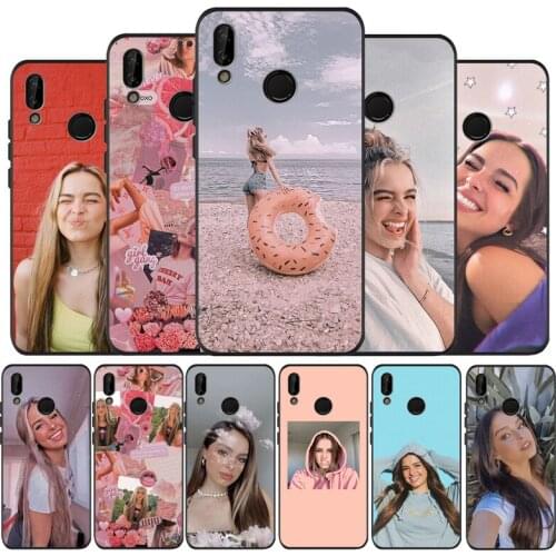 Popular Internet celebrities Addison Rae Phone Case For Honor 8X 9 8 20 30 Lite Pro MATE 9 10 20 30 Pro Lite Black Soft shell