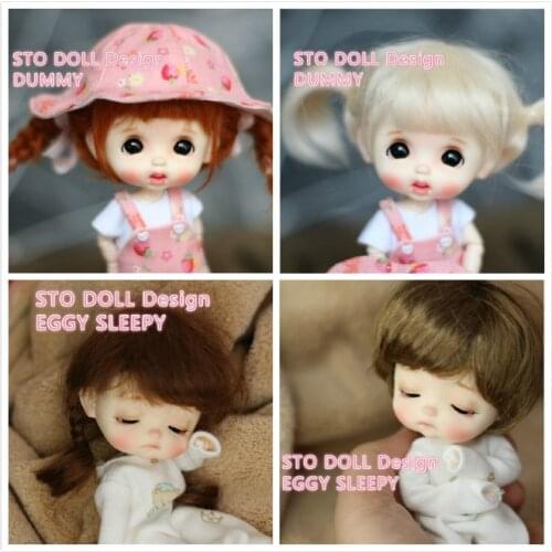 Pre-sale December Sto dolls EGG DUMMY customization 1/8 BJD dolls OB doll DIY Ob 11 doll head